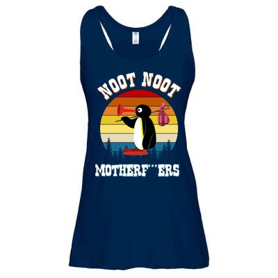 Noot Noot Motherf***ers Penguin Ladies Essential Flowy Tank