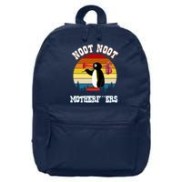 Noot Noot Motherf***ers Penguin 16 in Basic Backpack