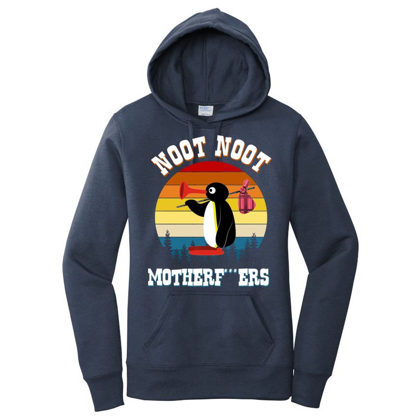 Noot Noot Motherf***ers Penguin Women's Pullover Hoodie