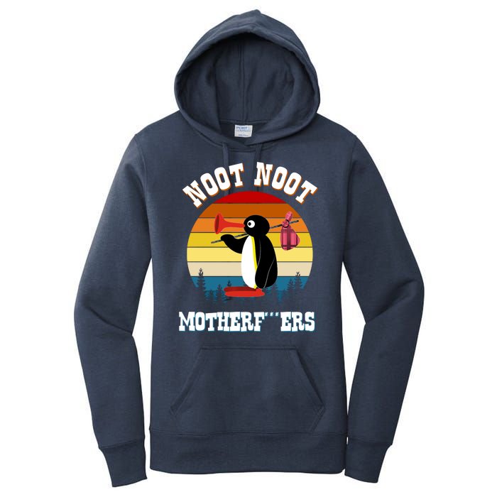 Noot Noot Motherf***ers Penguin Women's Pullover Hoodie