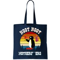 Noot Noot Motherf***ers Penguin Tote Bag