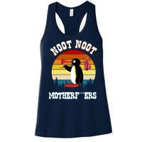 Noot Noot Motherf***ers Penguin Women's Racerback Tank