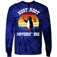 Noot Noot Motherf***ers Penguin Tie-Dye Long Sleeve Shirt