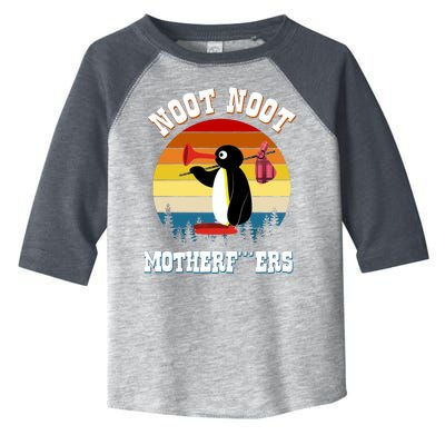 Noot Noot Motherf***ers Penguin Toddler Fine Jersey T-Shirt