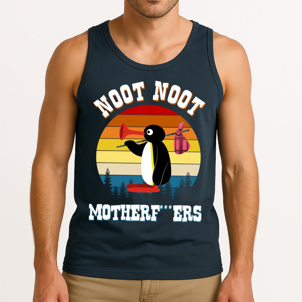 Noot Noot Motherf***ers Penguin Tank Top