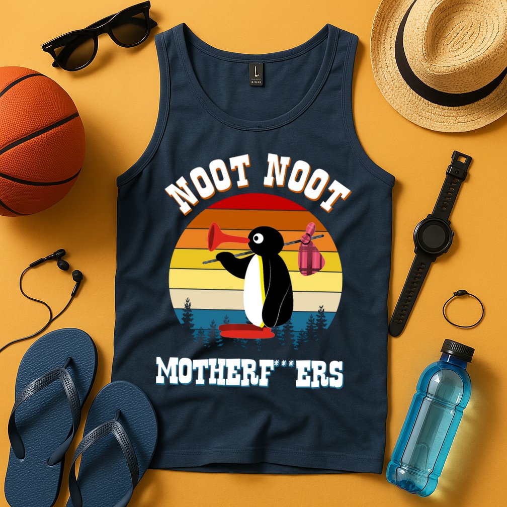 Noot Noot Motherf***ers Penguin Tank Top