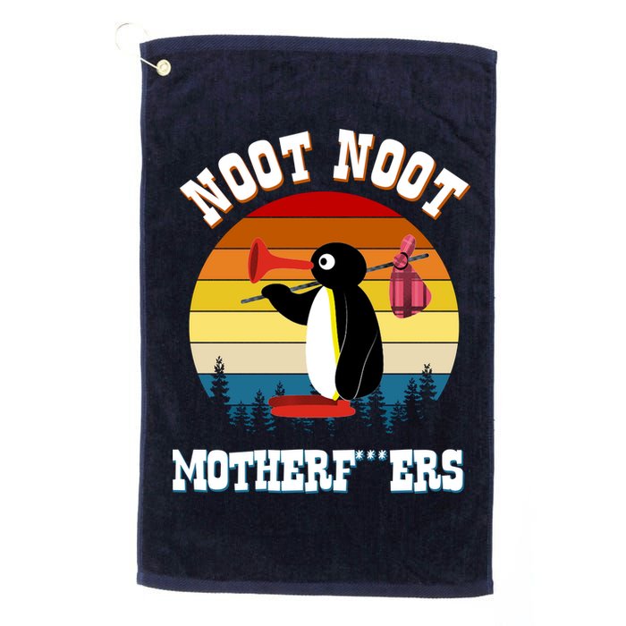 Noot Noot Motherf***ers Penguin Golf Towel