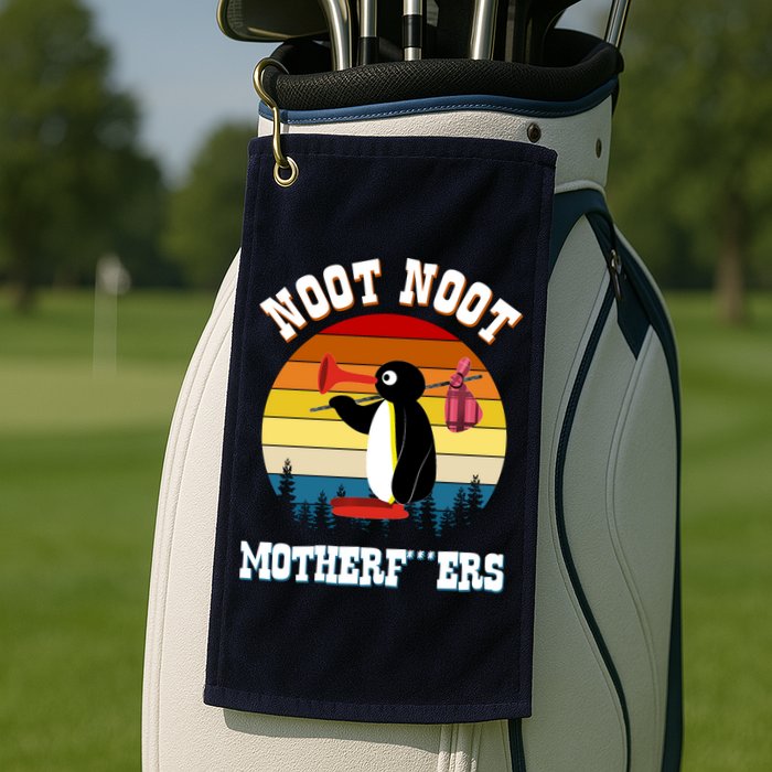 Noot Noot Motherf***ers Penguin Golf Towel