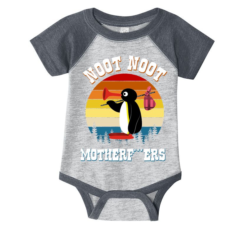 Noot Noot Motherf***ers Penguin Infant Baby Jersey Bodysuit