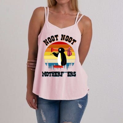 Noot Noot Motherf***ers Penguin Women's Strappy Tank