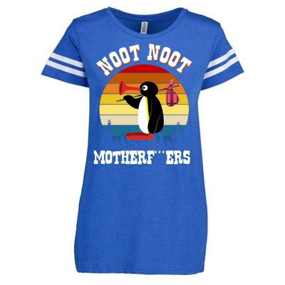 Noot Noot Motherf***ers Penguin Enza Ladies Jersey Football T-Shirt