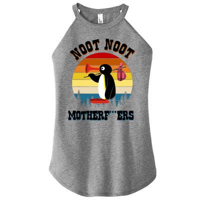 Noot Noot Motherf***ers Penguin Women's Perfect Tri Rocker Tank