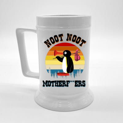 Noot Noot Motherf***ers Penguin Beer Stein