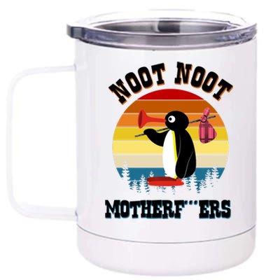 Noot Noot Motherf***ers Penguin 12 oz Stainless Steel Tumbler Cup