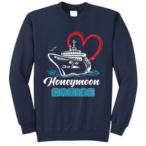 Newlywed Newly Married Cruising Matching Honeymoon Cruise Sweatshirt