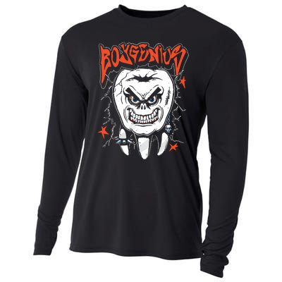 Nation Nu Metal Tooth Cooling Performance Long Sleeve Crew