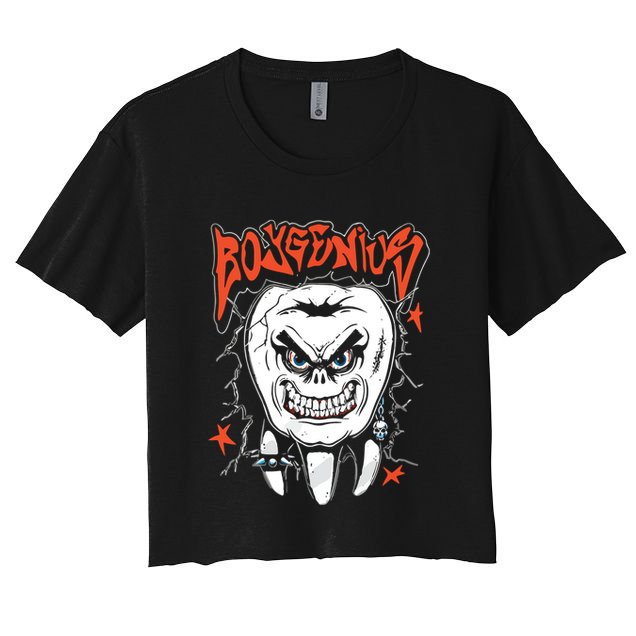 Nation Nu Metal Tooth Crop Top