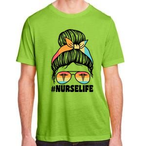 Nurselife Nurses Medical Job Gift Adult ChromaSoft Performance T-Shirt