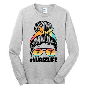 Nurselife Nurses Medical Job Gift Tall Long Sleeve T-Shirt