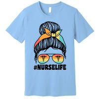 Nurselife Nurses Medical Job Gift Premium T-Shirt