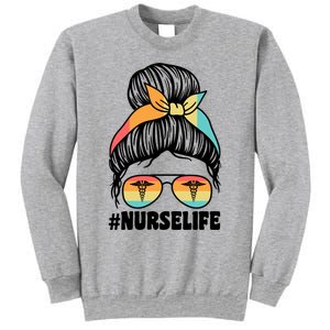 Nurselife Nurses Medical Job Gift Sweatshirt