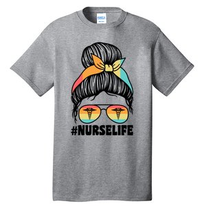 Nurselife Nurses Medical Job Gift Tall T-Shirt