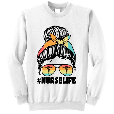 Nurselife Nurses Medical Job Gift Sweatshirt