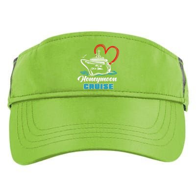 Newlywed Newly Married Cruising Matching Honeymoon Cruise Adult Drive Performance Visor