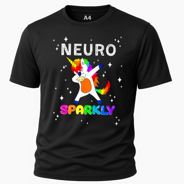 Neurodivergent Neurosparkly Neurodivergence Unicorn ADHD ASD  Performance Shirt