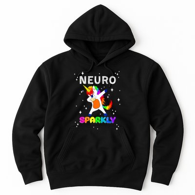 Neurodivergent Neurosparkly Neurodivergence Unicorn ADHD ASD  Hoodie