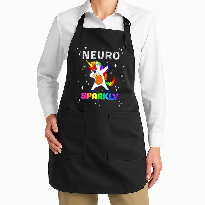 Neurodivergent Neurosparkly Neurodivergence Unicorn ADHD ASD  Apron
