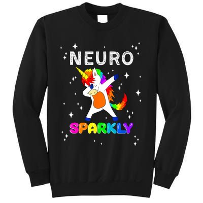 Neurodivergent Neurosparkly Neurodivergence Unicorn ADHD ASD  Sweatshirt