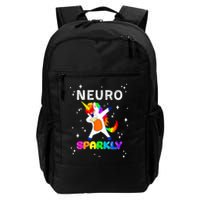 Neurodivergent Neurosparkly Neurodivergence Unicorn ADHD ASD  Backpack