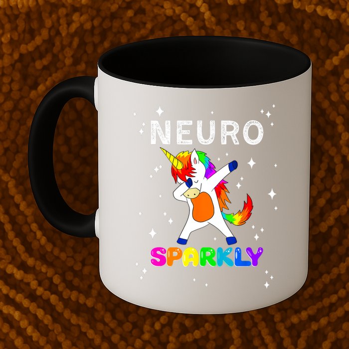 Neurodivergent Neurosparkly Neurodivergence Unicorn ADHD ASD  Mug