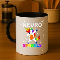 Neurodivergent Neurosparkly Neurodivergence Unicorn ADHD ASD  Mug