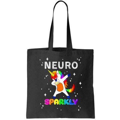 Neurodivergent Neurosparkly Neurodivergence Unicorn ADHD ASD  Bag