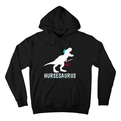 NurseSaurus Nurse-a-saurus Nurse for RN LPN Hoodie