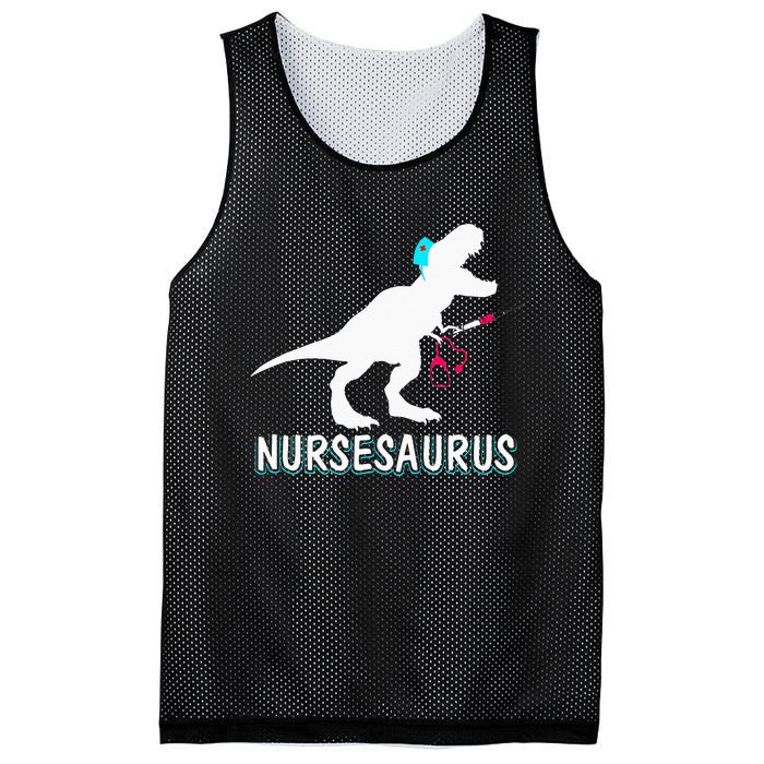 NurseSaurus Nurse-a-saurus Nurse for RN LPN Mesh Reversible Basketball Jersey Tank