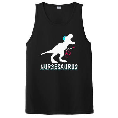 NurseSaurus Nurse-a-saurus Nurse for RN LPN PosiCharge Competitor Tank