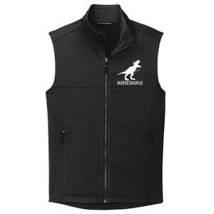 NurseSaurus Nurse-a-saurus Nurse for RN LPN Collective Smooth Fleece Vest