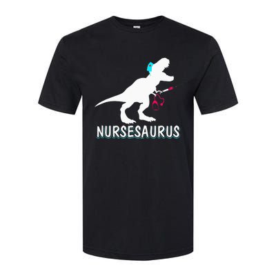 NurseSaurus Nurse-a-saurus Nurse for RN LPN Softstyle CVC T-Shirt