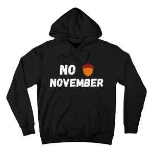 No Nut November Challenge Funny Meme Hoodie