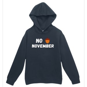 No Nut November Challenge Funny Meme Urban Pullover Hoodie