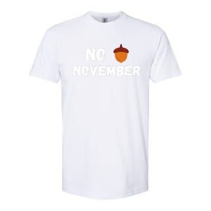 No Nut November Challenge Funny Meme Softstyle CVC T-Shirt