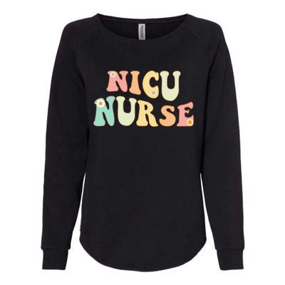 Nicu Nurse Neonatal Icu Nurse Infant Care Specialist Newborn Funny Gift Womens California Wash Sweatshirt