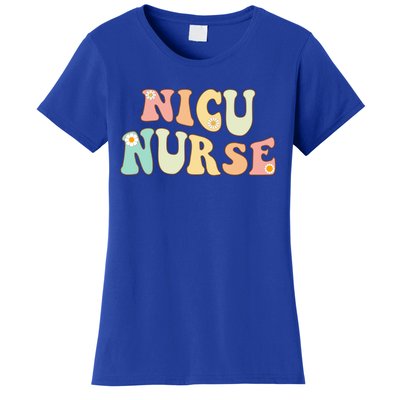 Nicu Nurse Neonatal Icu Nurse Infant Care Specialist Newborn Funny Gift Women's T-Shirt