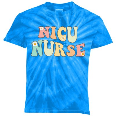 Nicu Nurse Neonatal Icu Nurse Infant Care Specialist Newborn Funny Gift Kids Tie-Dye T-Shirt