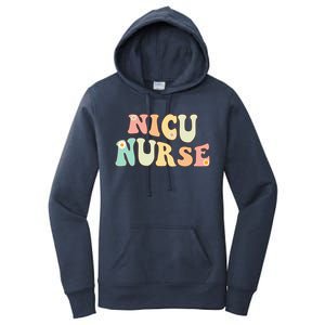 Nicu Nurse Neonatal Icu Nurse Infant Care Specialist Newborn Funny Gift Women's Pullover Hoodie