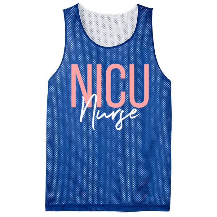 Nicu Nurse Neonatal Labor Intensive Care Unit Nurse Gift Mesh Reversible Basketball Jersey Tank