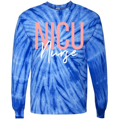 Nicu Nurse Neonatal Labor Intensive Care Unit Nurse Gift Tie-Dye Long Sleeve Shirt